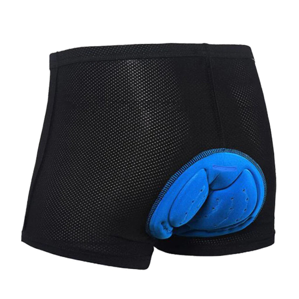 Men Women Cycling Shorts Bicycle Bike Underwear Pants with Sponge Gel 3D Padded